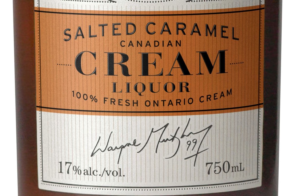 Wayne Gretzky Salted Caramel Cream (1 x 750Ml)