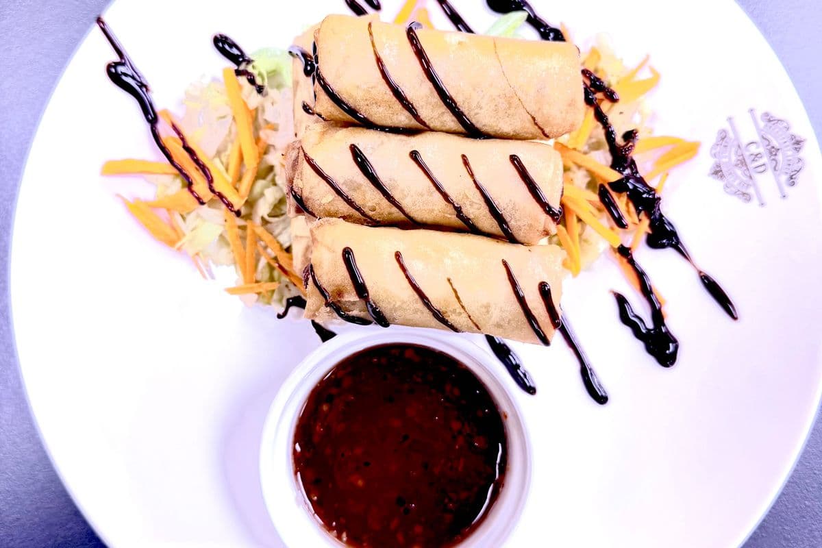 veg spring rolls