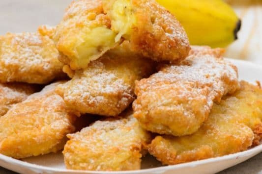 Bananes frites (6mcx) / Fried Banana (6pcs) 炸香蕉