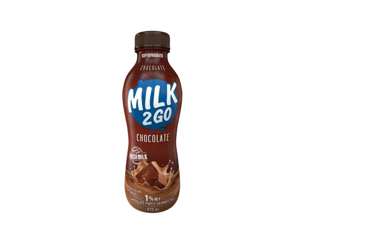 Milk2Go 1% Chocolate Partly Skimmed Milk, 473 mL (473ML)