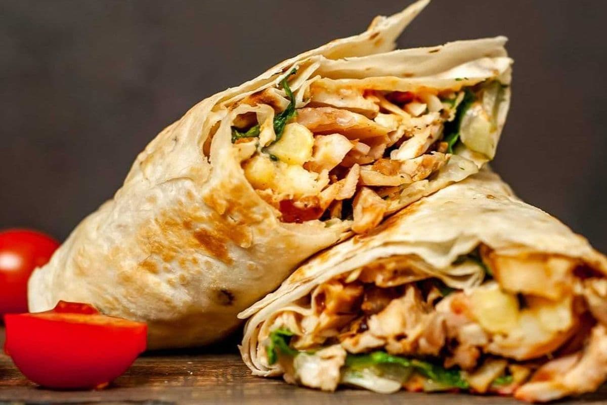 Chicken Shawarma wrap Large