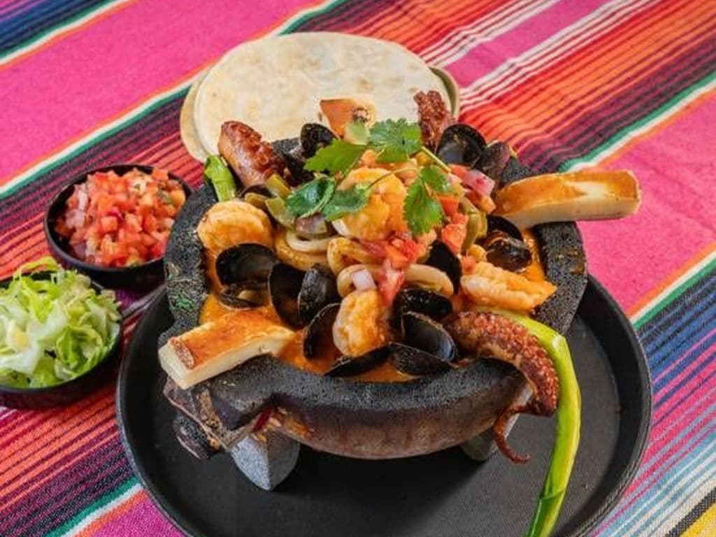 Seafood Molcajete