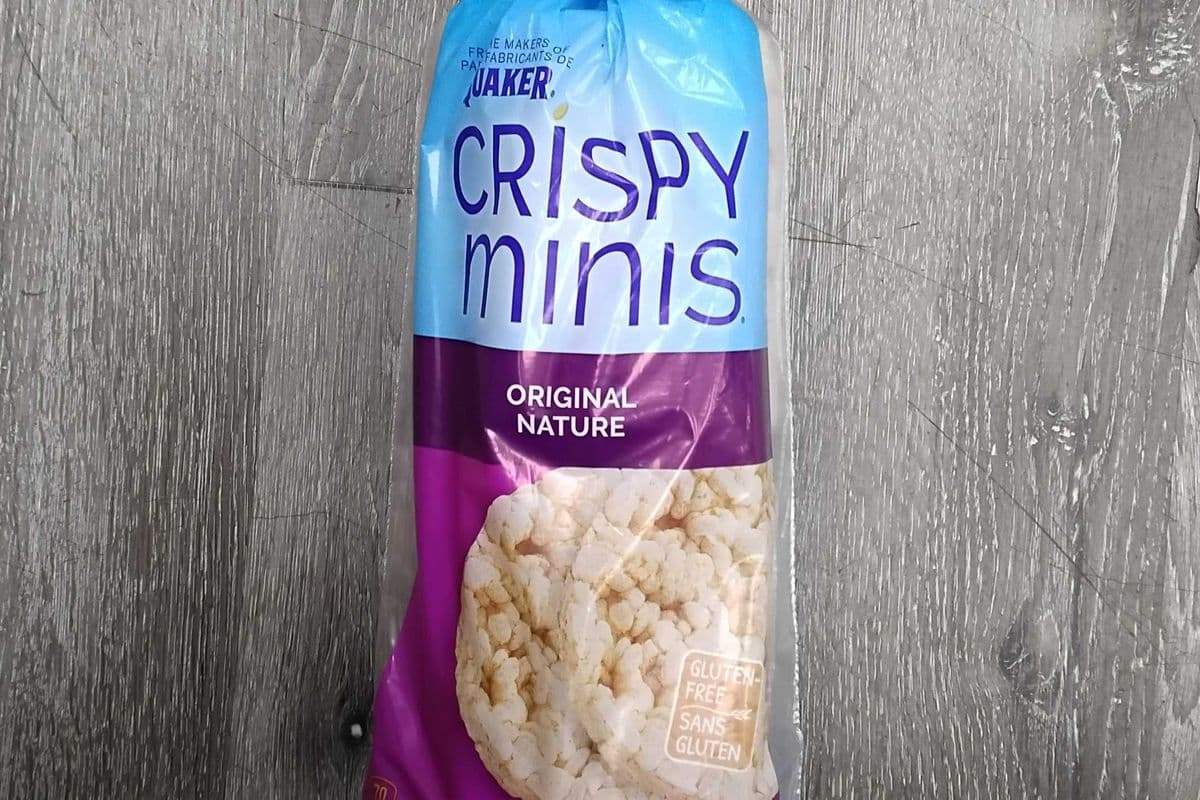 Quaker crispy minis original brown rice cakes (127g)