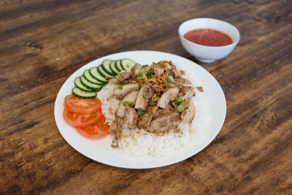 Chicken Rice Plate