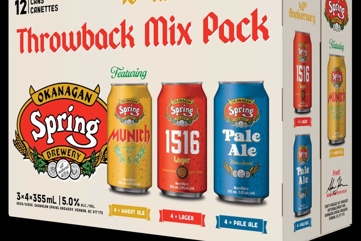 Okanagan Springs Craft Mix Pack (12 x 355ml)
