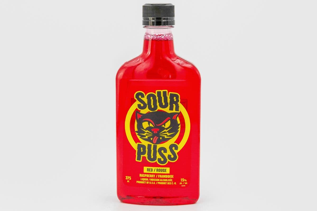 Sour Puss Raspberry Liquor (1 x 375 ml)