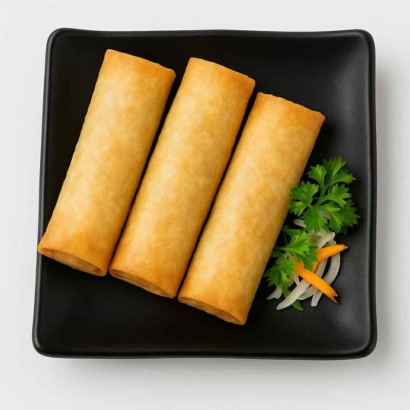 E-1 Vegetarian Imperial Rolls (3) / E-1 Rouleaux Imperiaux Végétariens (3)