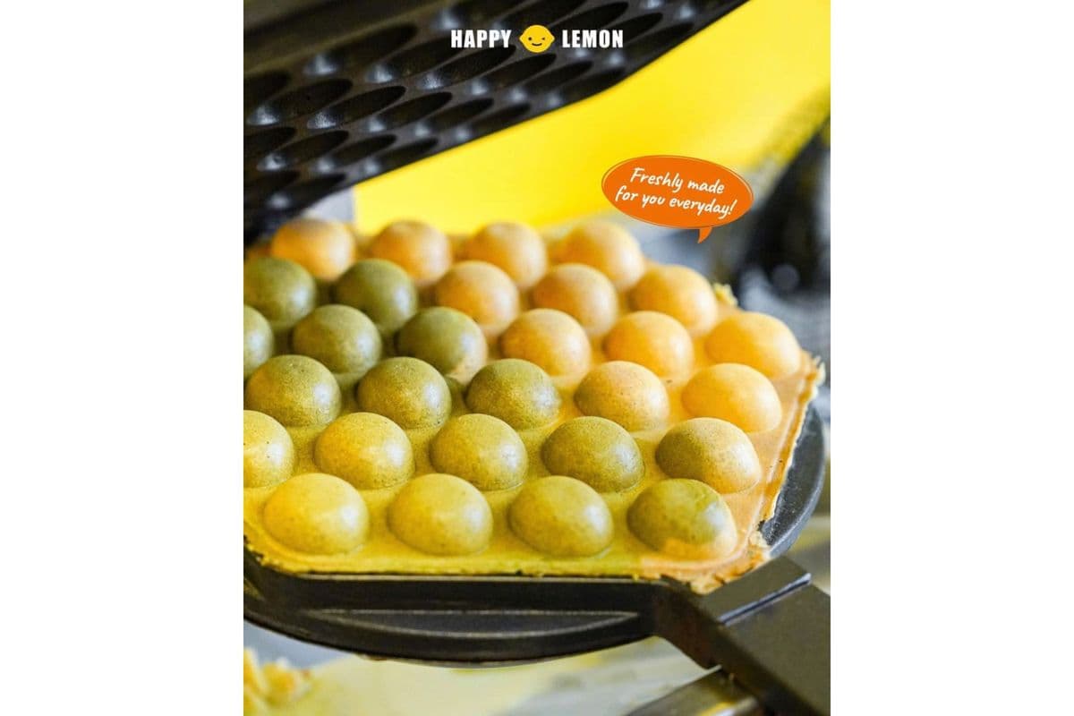 Half & Half Flavour for Bubble Waffle