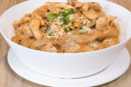 20. Satay Chicken and Pork Spring Rolls Vermicelli