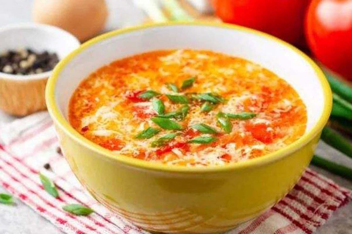 1. Tomato Soup with Egg (番茄鸡蛋汤)