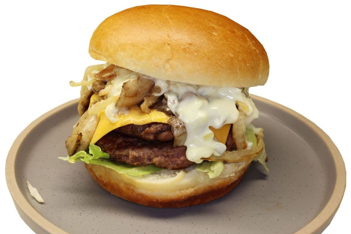 Beef & Mushroom Burger