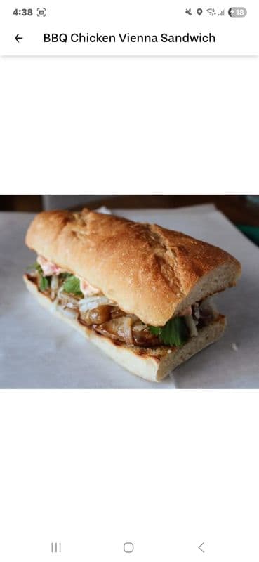 BBQ Chicken Sandwich