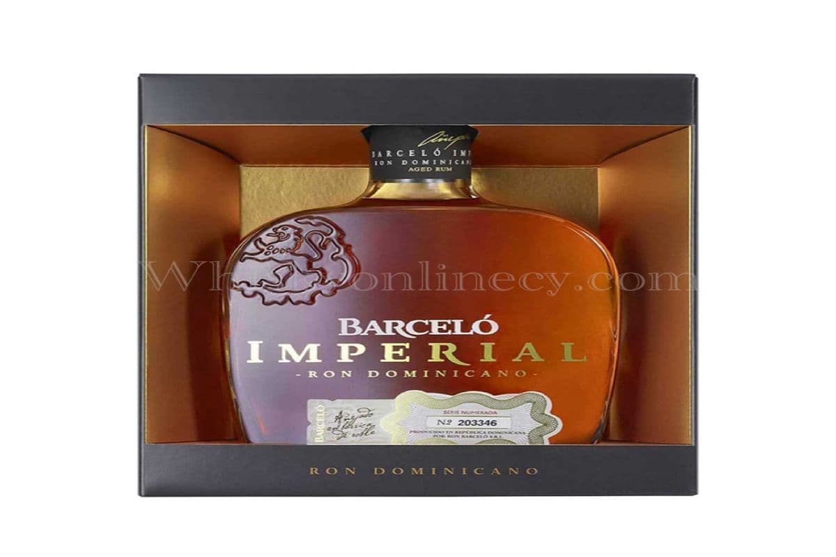 RON BARCELO IMPERIAL AMBER RUM 750 ML (1 x 750ML)