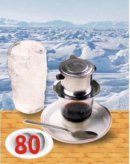 80. Ice Coffee with Condensed Milk