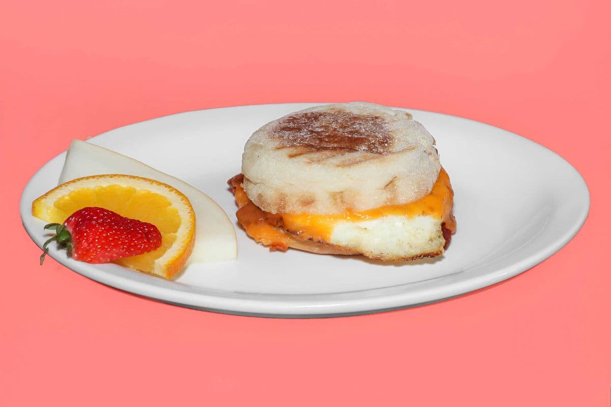 English Muffin Breakfast Sandwich
