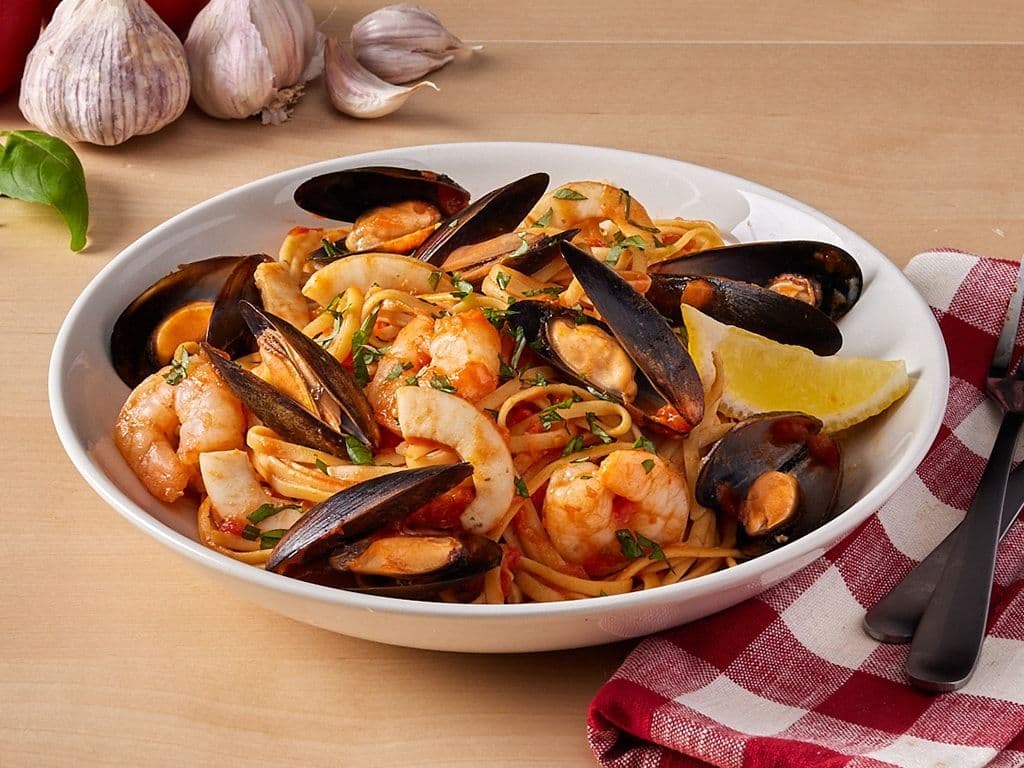 Seafood Linguine
