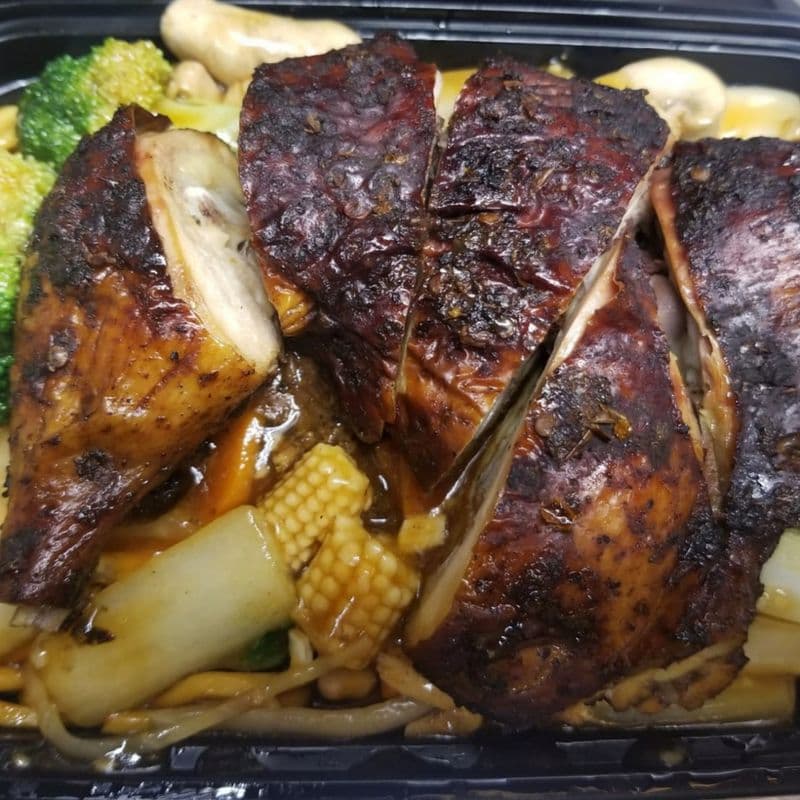 Jerk Chicken Chow Mein