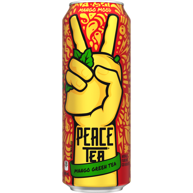 Thé Peace Thé Vert a la Mangue 695ml/ Peace Tea Mango Green Tea 695ml