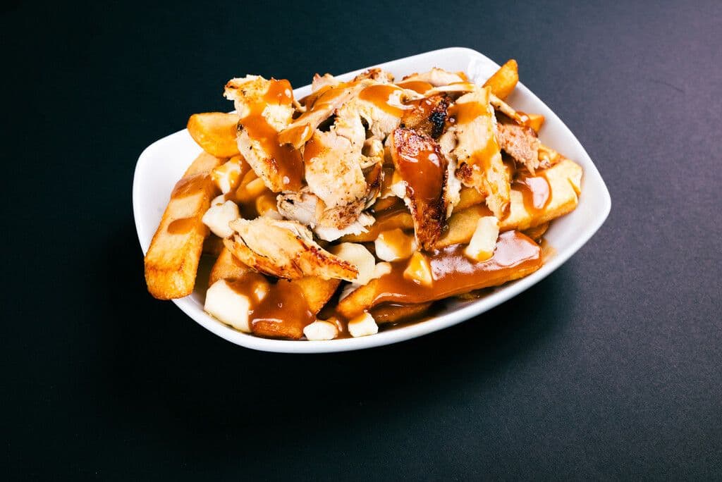 Poutine gyro au poulet / Chicken Gyro Poutine