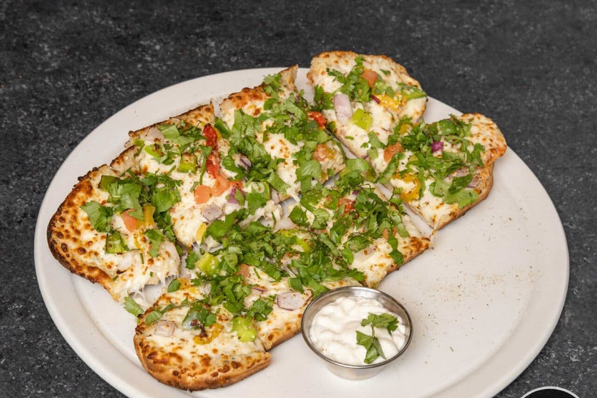 Veggie Garlic Bread