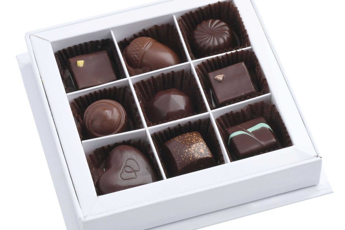 Boite de chocolats (9 mcx)