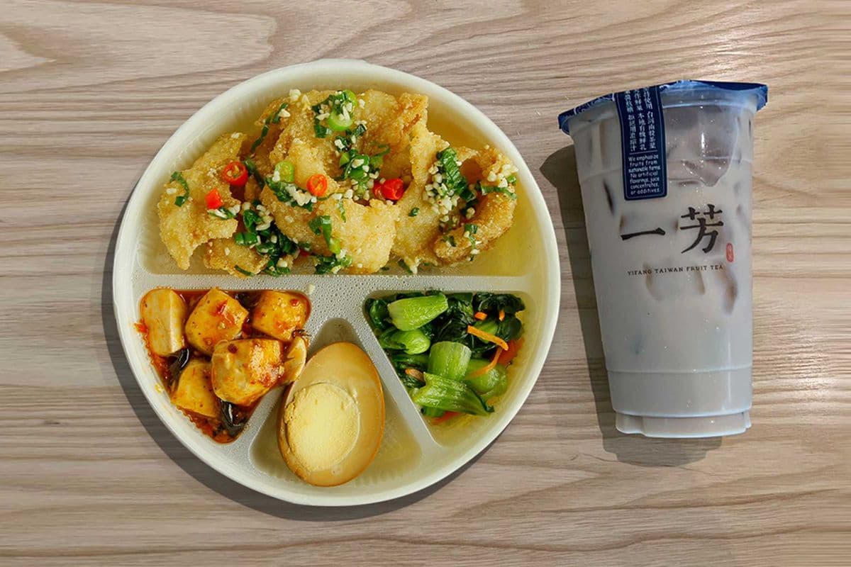 Salt & Pepper Fish Fillet Bento Box 椒鹽魚片便當