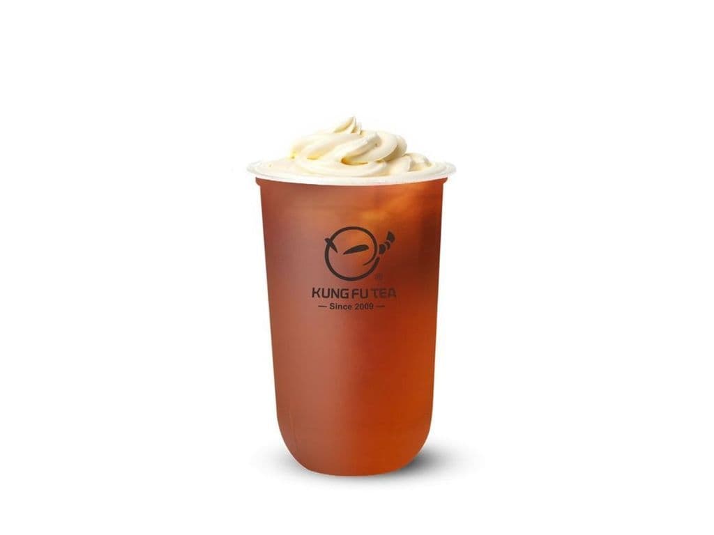Jasmine Green Tea W/ Whipped Cream
