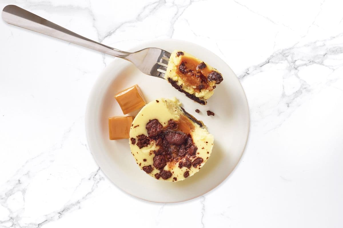 Salted Caramel Truffle Cheesecake