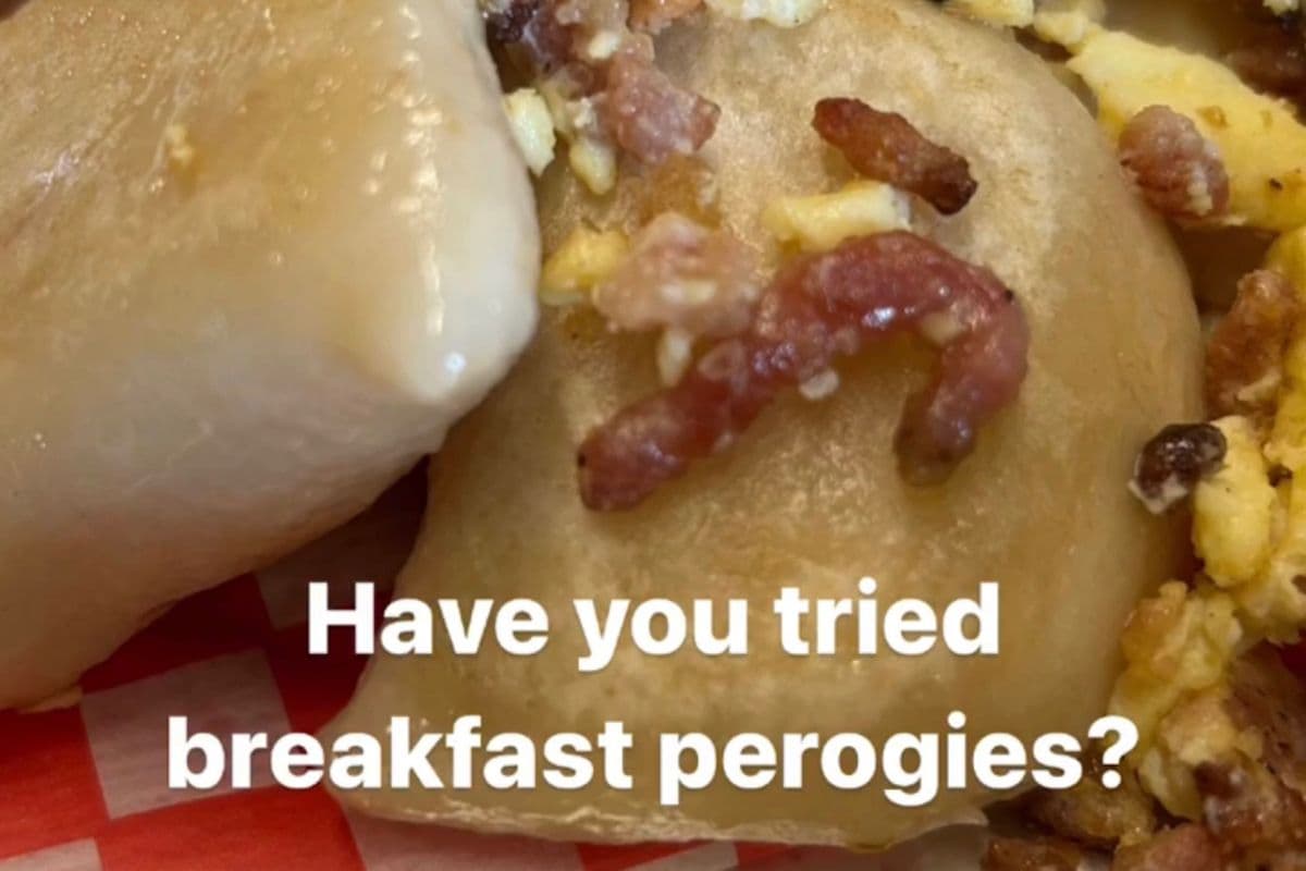 Breakfast Perogies