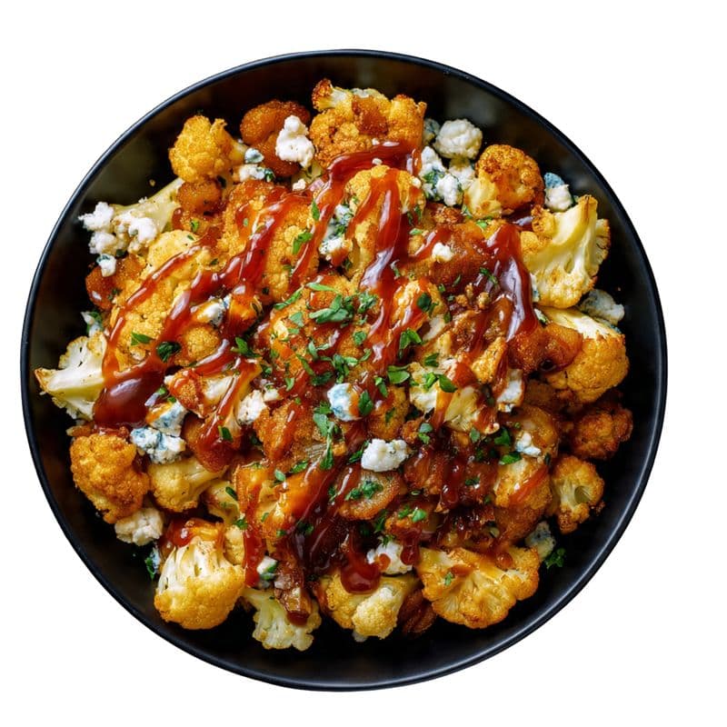 Popcorn Cauliflower Poutine