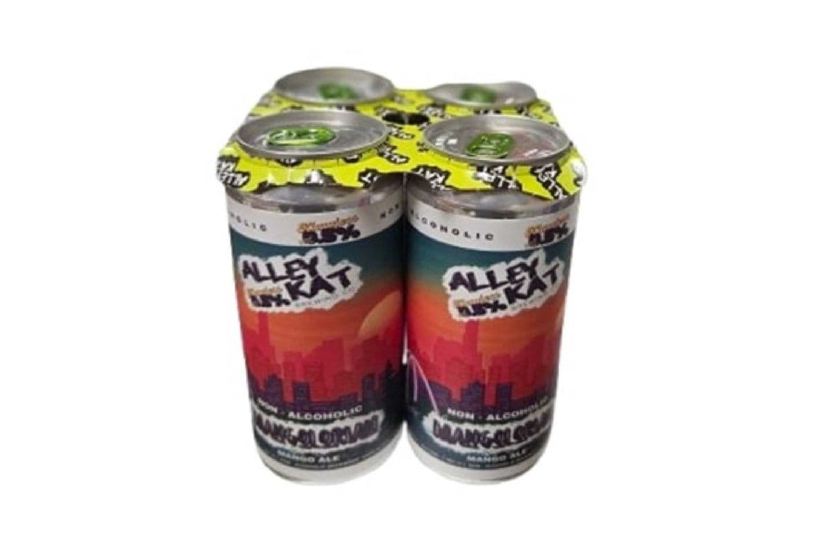 108137. ALLEY KAT NON-ALCOHOLIC MANGOLORIAN ALE (4 x 473ML (CANS))