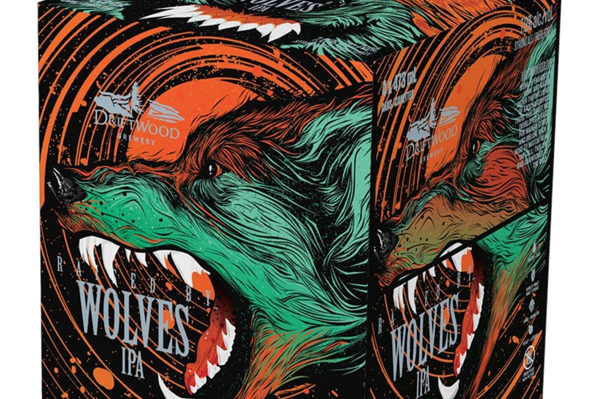 Driftwood Wolves IPA (4 x 473 ml Cans)