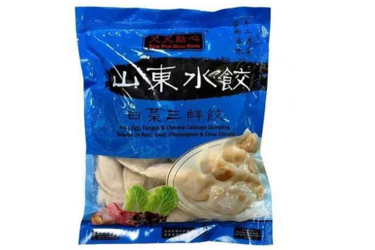 TenTenDimSum · Pork, Egg, Fungus and Chinese Cabbage Dumpling (800g)