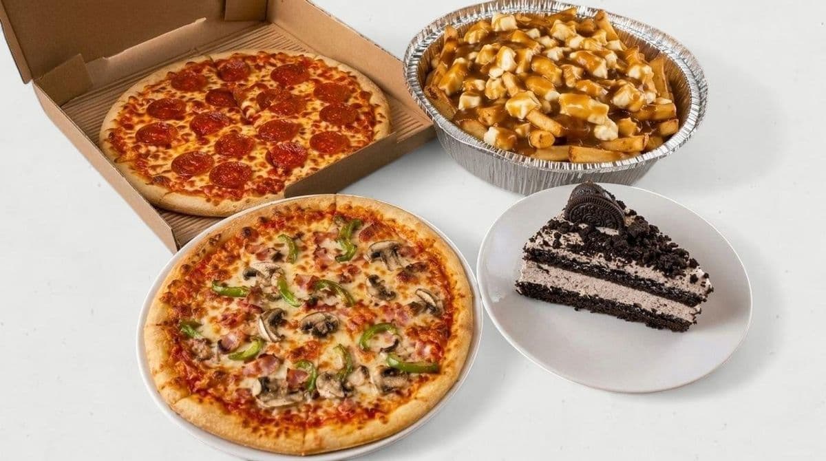 2 Pizzas COMBO DELUXE — 2x Large