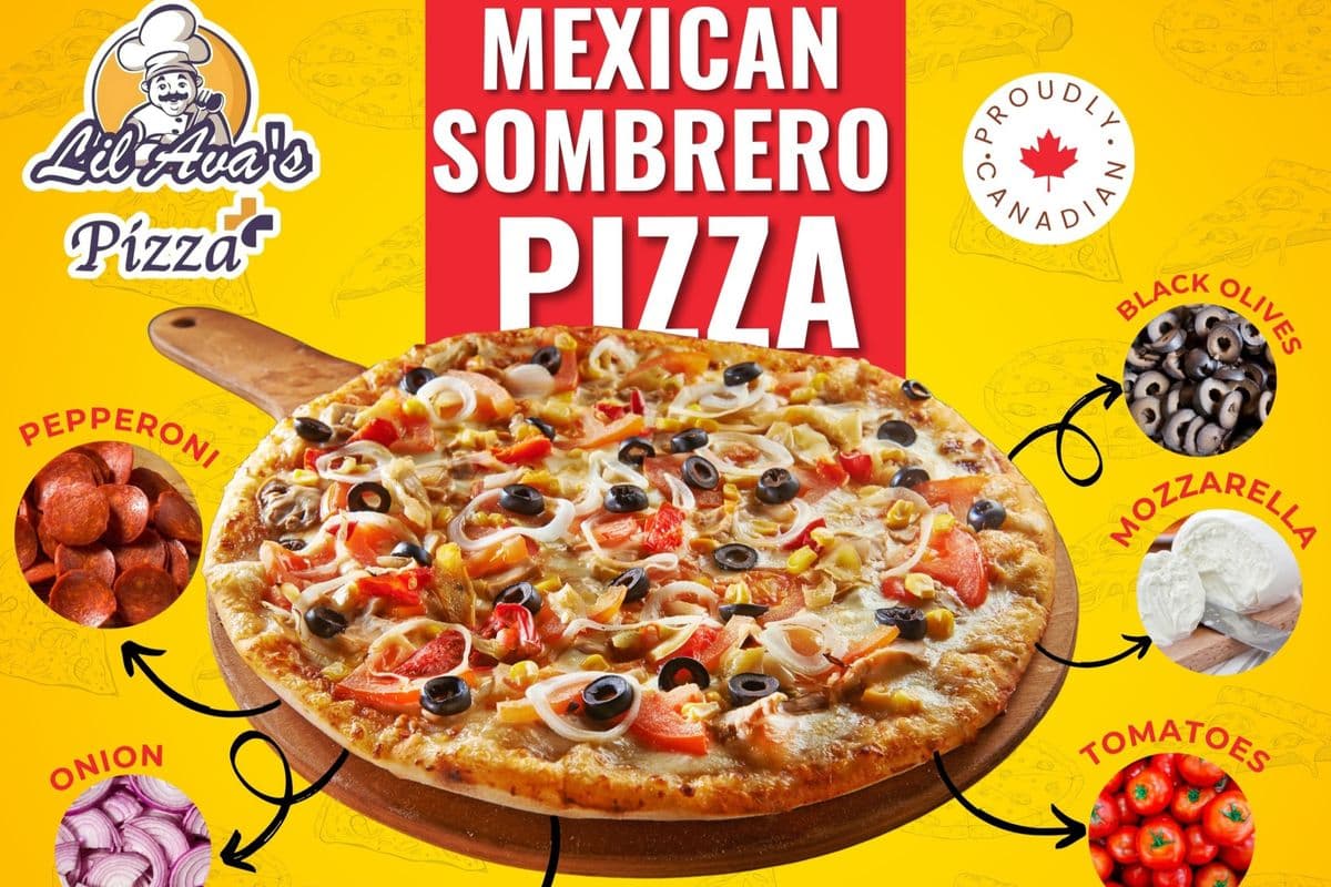 12"Medium Mexican Sombrero Pizza