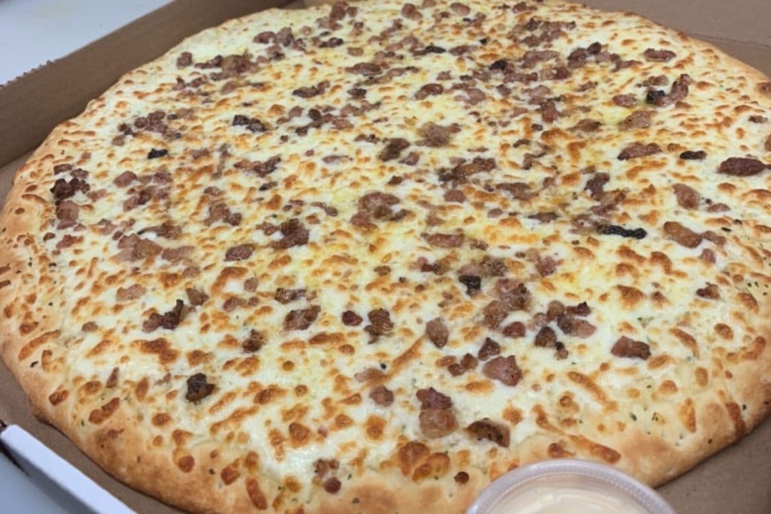 16" Large Bacon Garlic Finger Pizza