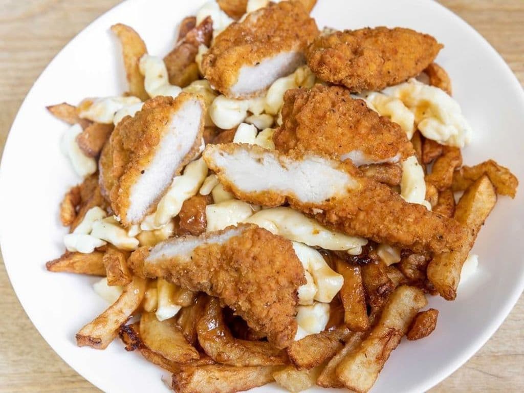 Poutine Poulet Croustillant / Crispy Chicken Poutine