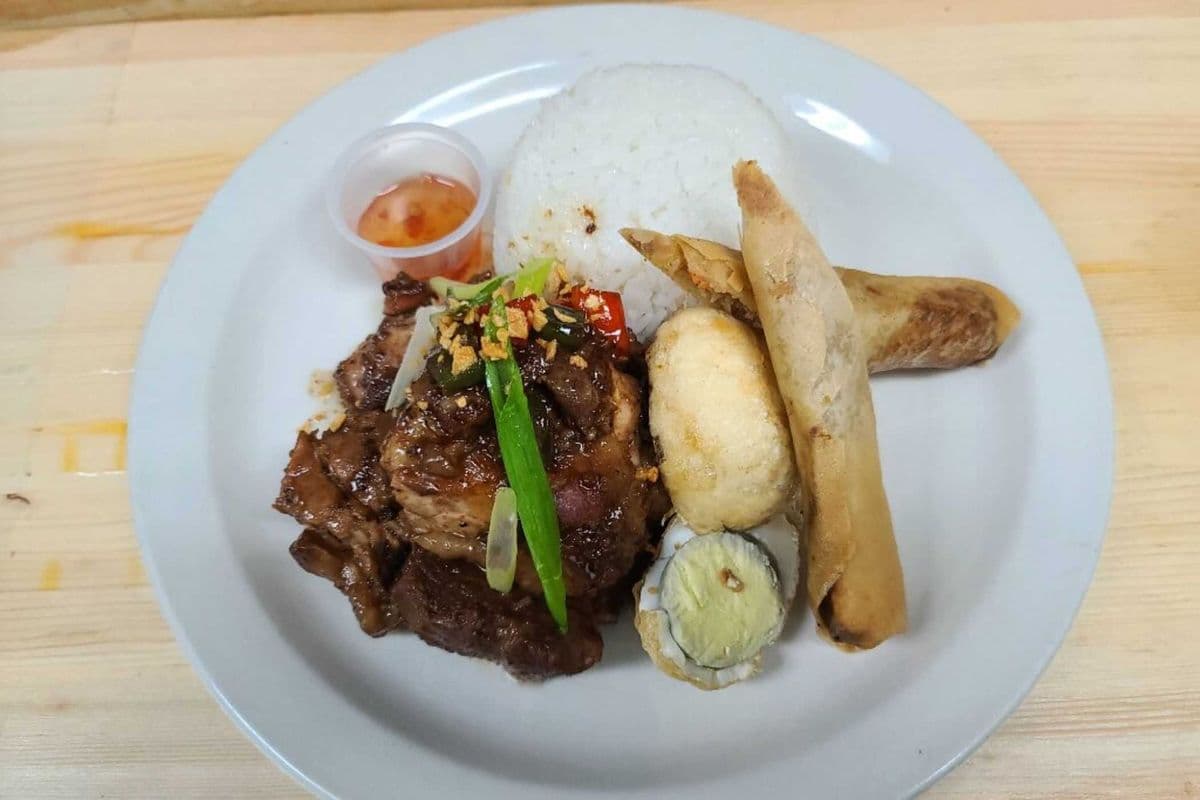 Adobo Volcano Meal