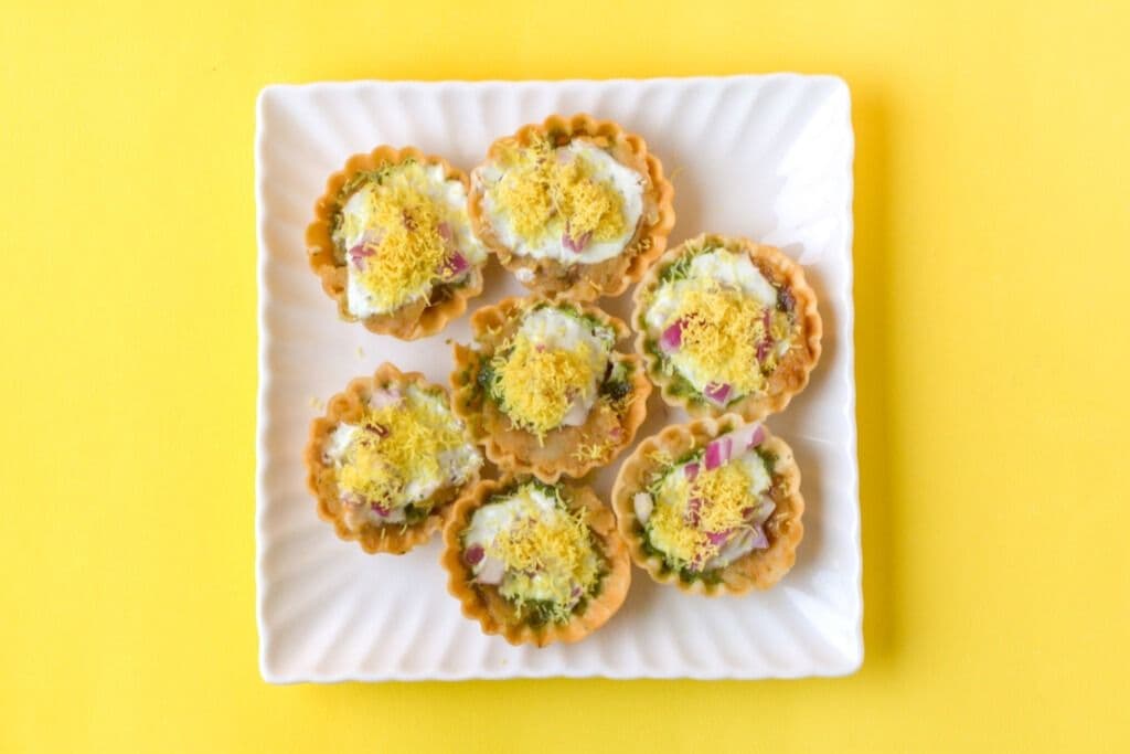Delhi Basket Chaat (6 pcs)