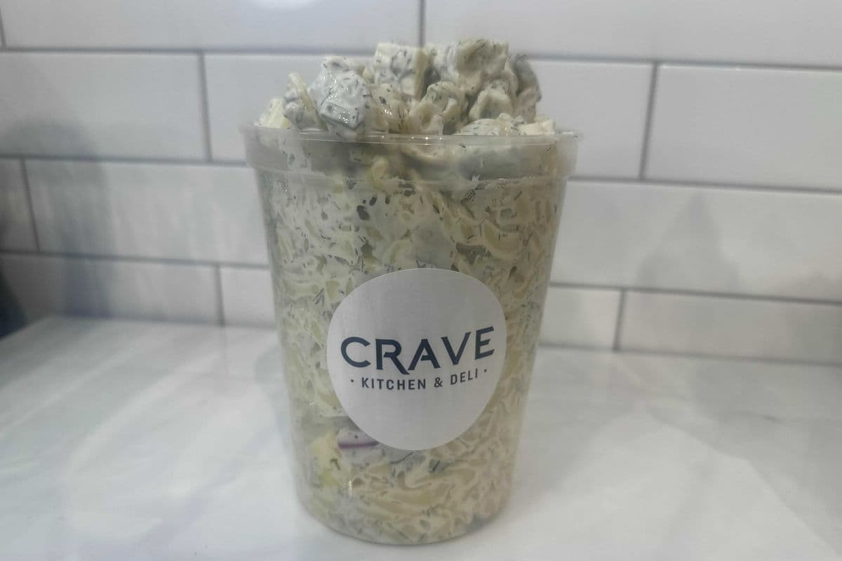 Dill Pickle Pasta Salad