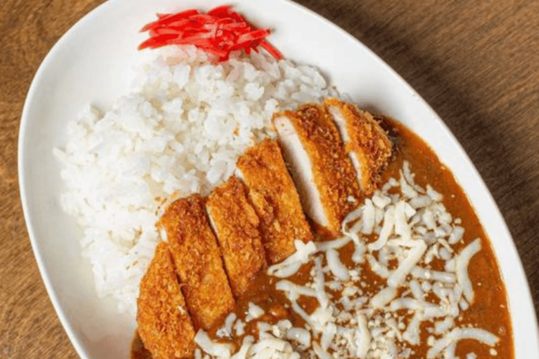 Cheese Pork Katsu Curry