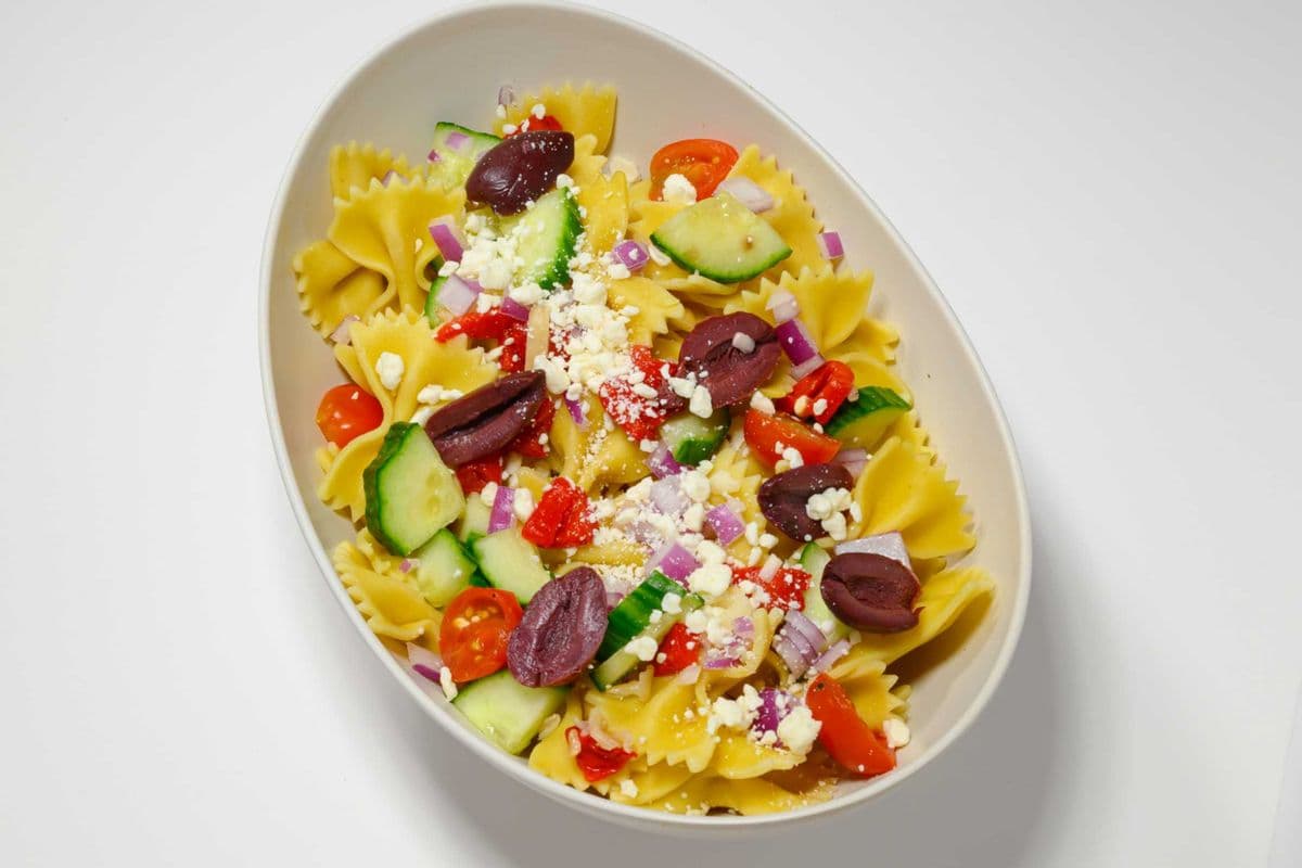 Greek Bowtie Pasta