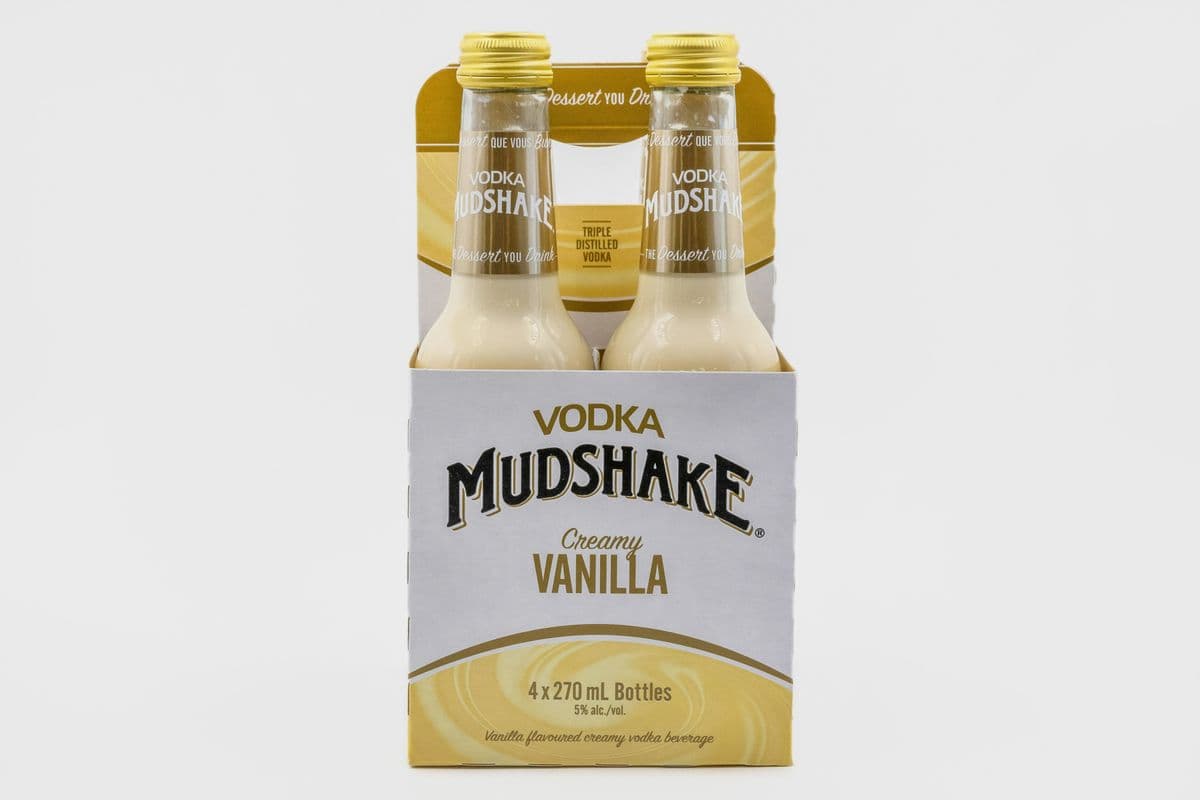 Mudshake Creamy Vanilla (4 Pack) (4 x 270ML)