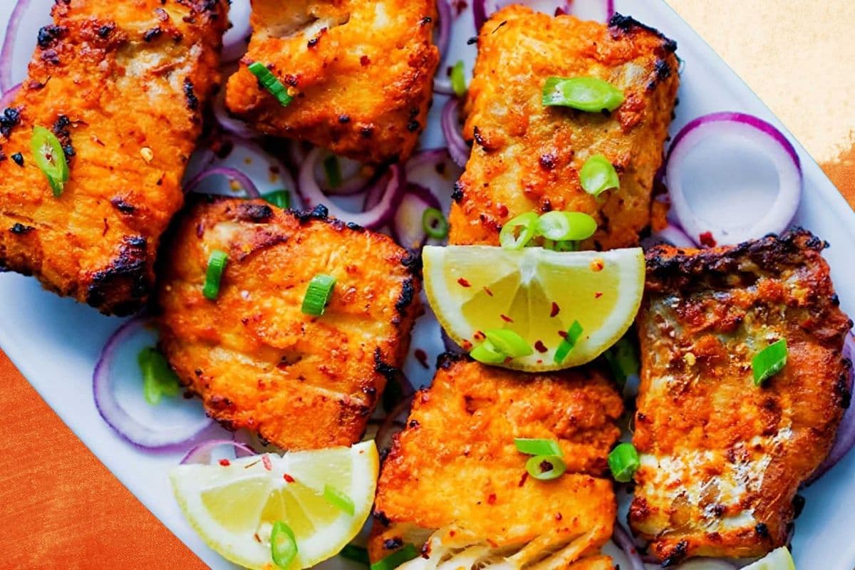 Fish Pakora (Baked)