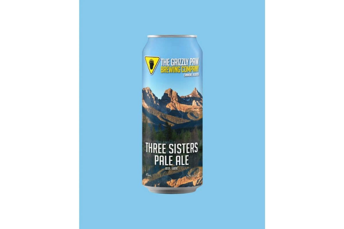 Grizlly Paw Three Sister Pale Ale (1 x 4 Pack)