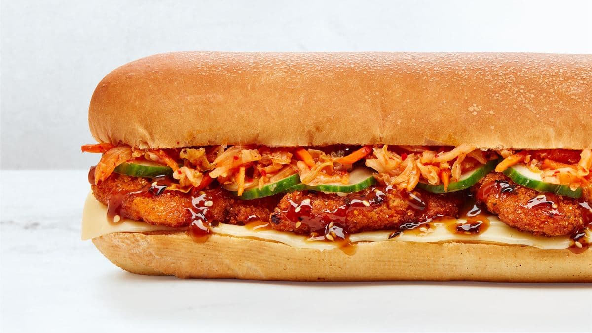 Large Korean Kick'n Chicken / Grand poulet coréen Kick'n