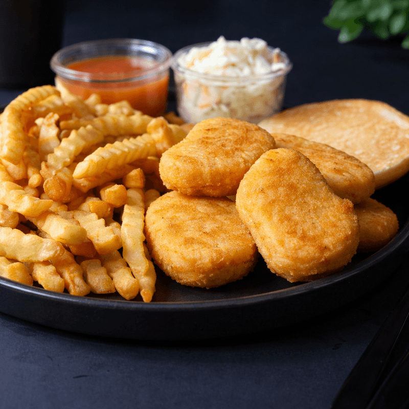 Croquettes de poulet en repas