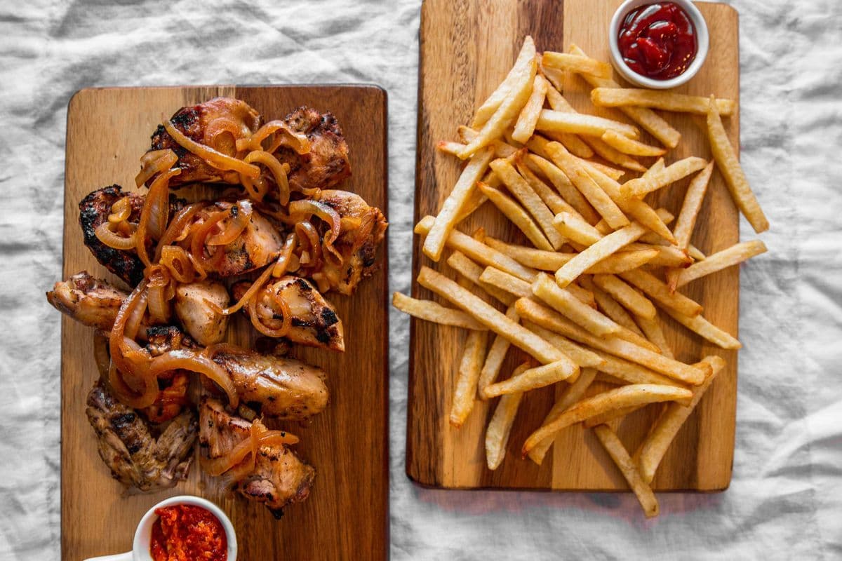 AFRICAN HARD CHICKEN COMBO