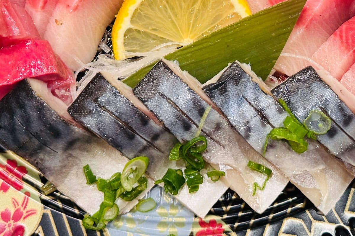 Saba (Mackerel) Sashimi (5 pcs)