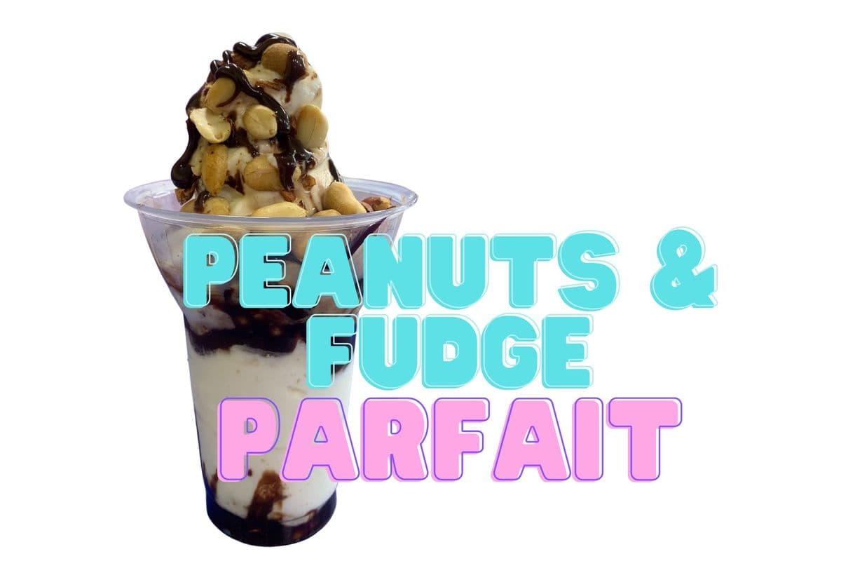 Peanuts And Fudge Parfait